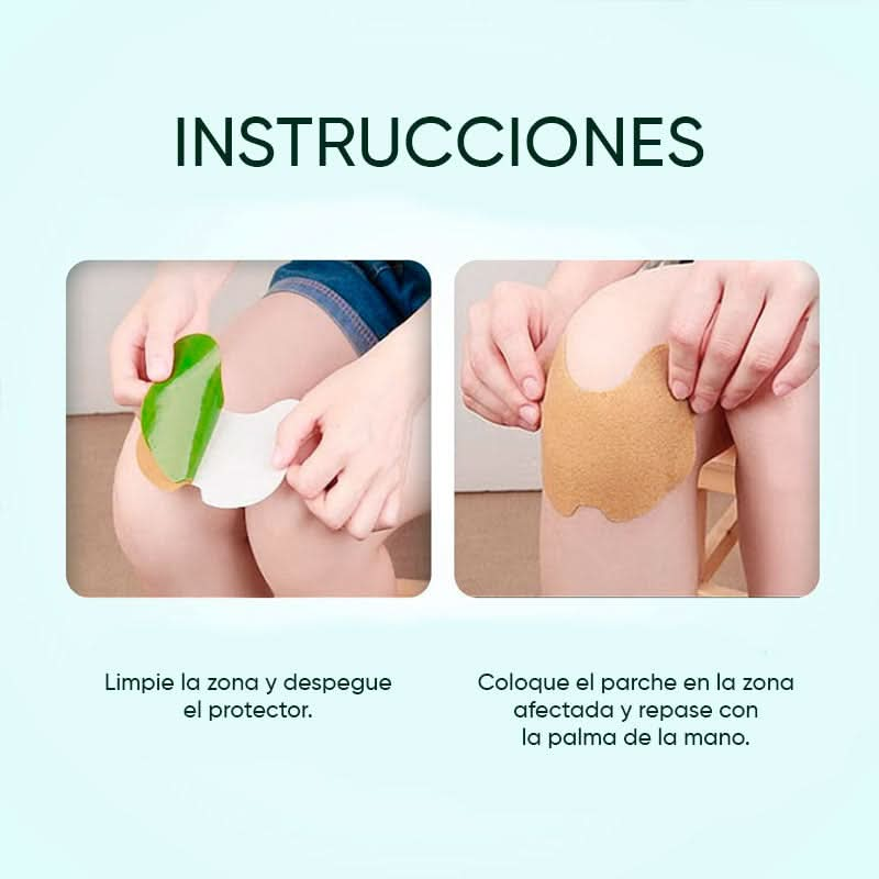 Parche Natural para Alivio de Rodilla - 2x1